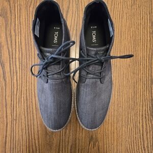 TOMS Men's Black Casual Shoes